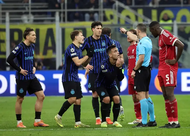 Italia enfurece por error arbitral que costó derrota al Inter en Champions