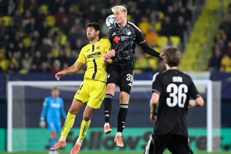 Villarreal pierde ante el Copenhague y peligra en la Champions