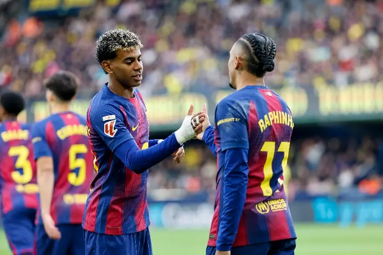 Lamine Yamal y Raphinha llevan al Barcelona a una nueva victoria