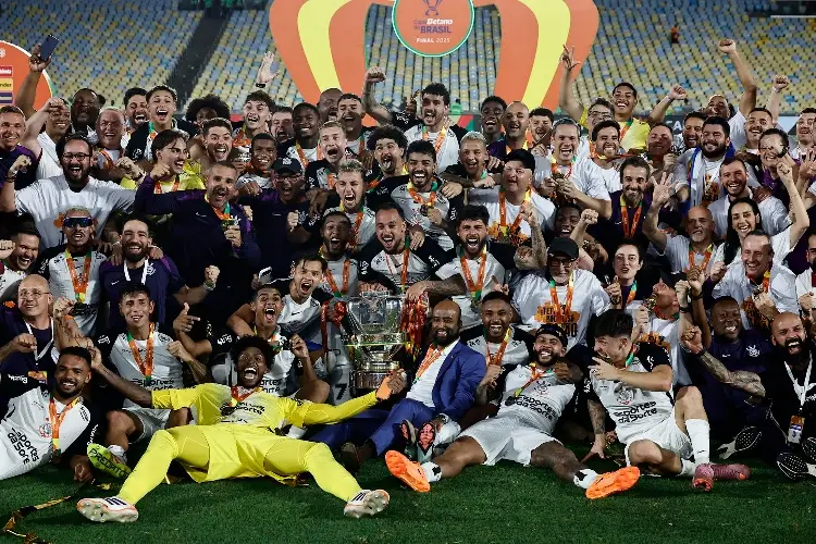 Corinthians se proclama campeón de la Copa de Brasil 