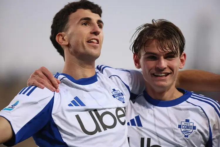 El Como FC golea en la Serie A y sueña con competencias europeas 