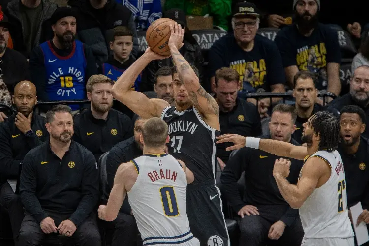 NBA: Los Nets vencen a Denver Nuggets y cortan su mala racha
