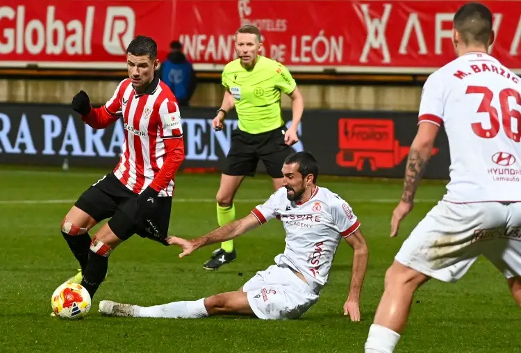 Con Alex Padilla, Athletic Club vence al Cultural Leonesa y avanzan en Copa del Rey