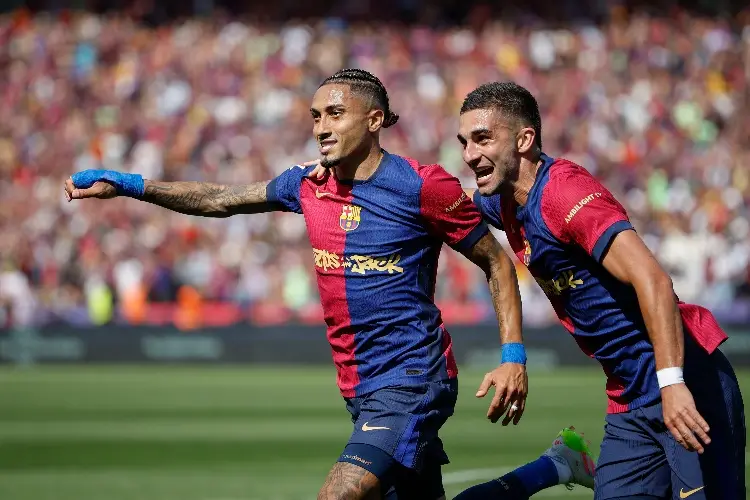 Raphinha causa baja del Barcelona