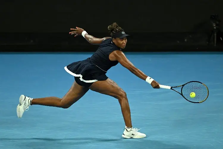 Venus Williams a sus 45 años demuestra calidad en Australia, pero no le alcanza para avanzar