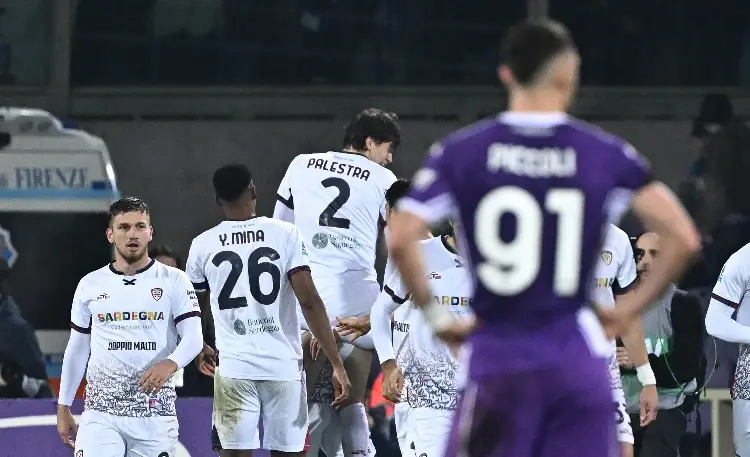 La Fiorentina pierde ante el Cagliari y se hunde otra vez en la zona de descenso