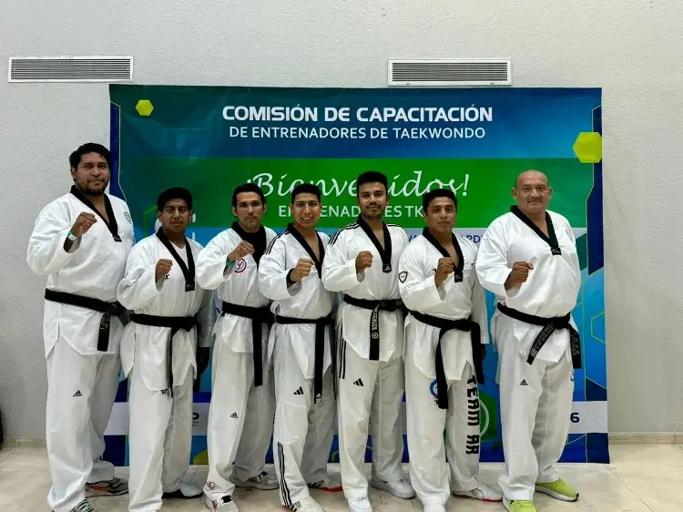 Fortalece Olympic Center Boca su preparación con capacitación para entrenadores de taekwondo