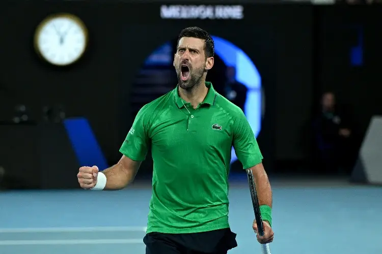Djokovic deja en el camino a Sinner y se mete a la final del Australia Open