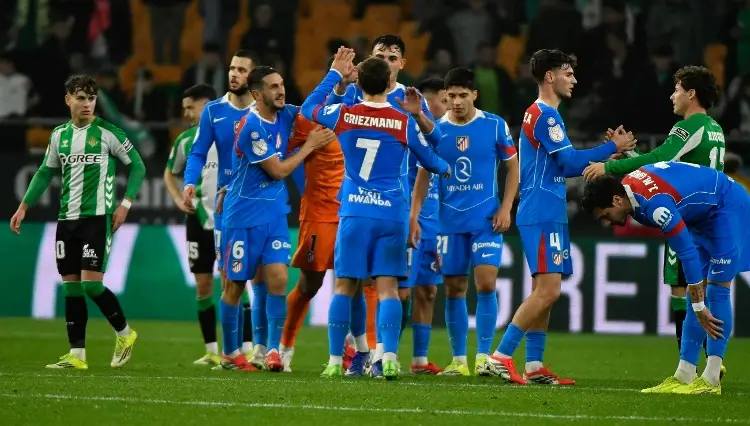 ¡Duelo de mexicanos! Obed Vargas debuta con el Atlético y golean al Betis de Fidalgo 