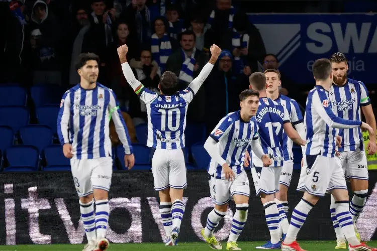 Real Sociedad gana frente a su gente y se acerca a zona de competencias europeas