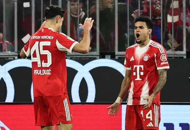 Luis Díaz comanda goleada del Bayern Múnich que los mantiene en la cima de la Bundesliga