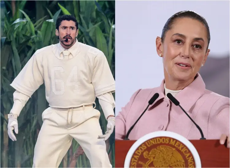 Lo que dijo Claudia Sheinbaum sobre el show de medio tiempo de Bad Bunny