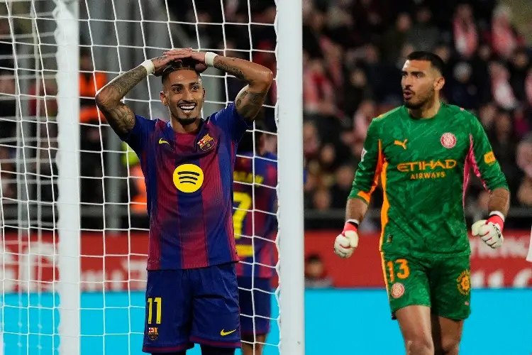 Raphinha se lanza contra los árbitros en La Liga