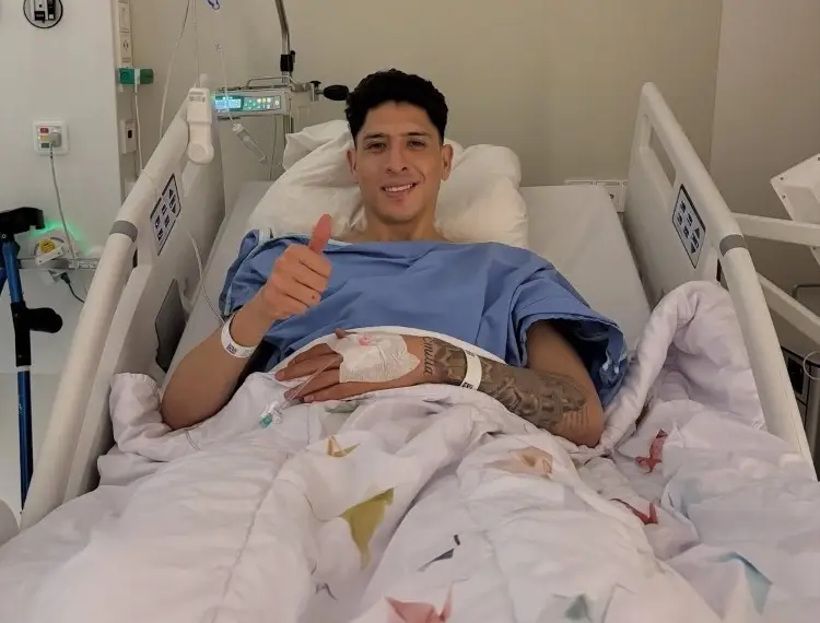 El mensaje esperanzador de Edson Álvarez tras ser operado a meses del Mundial