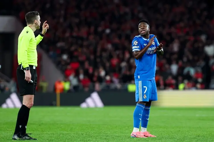 ¡Esperan sanciones! Real Madrid presenta pruebas ante la UEFA por presunto insulto racista a Vinícius Jr