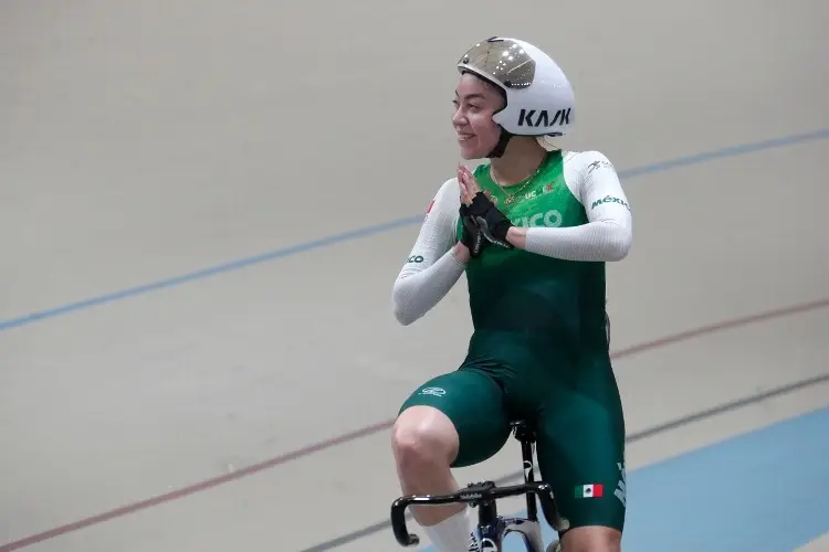 ¡La chica dorada! Mexicana Yareli Acevedo gana medalla de oro en Panamericano de Ciclismo 