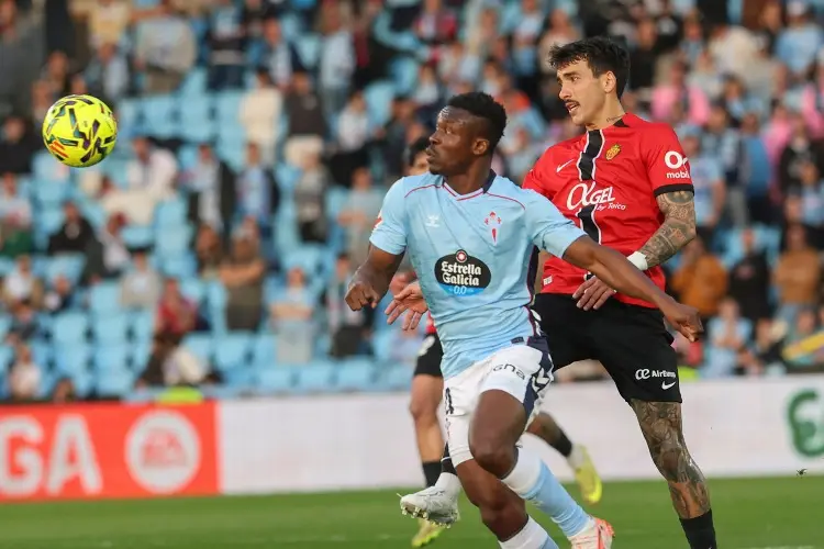 Celta de Vigo se mete a zona de competencias europeas y hunde al Mallorca