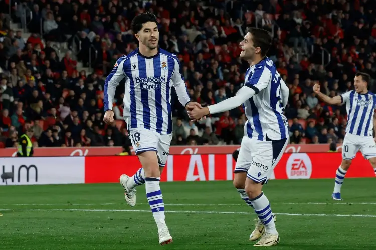 La Real Sociedad gana y hunde al Mallorca en la zona de descenso