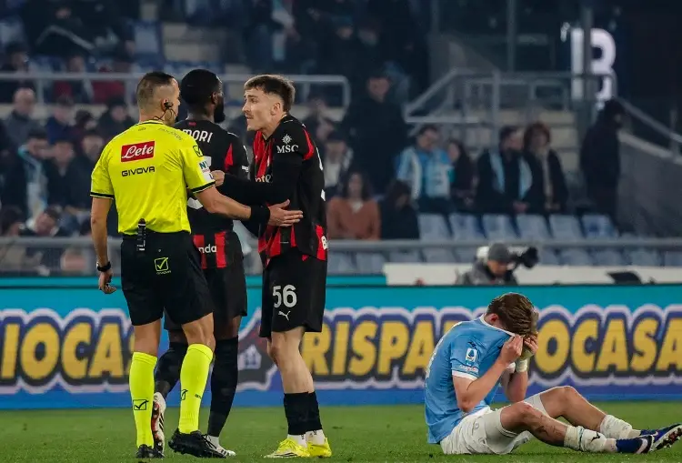 AC Milan se aleja del Scudetto tras caer ante la Lazio
