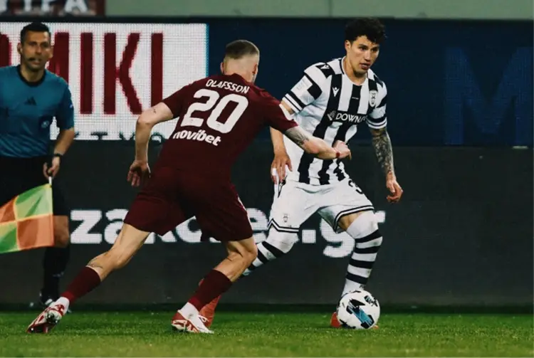 Jorge Sánchez y el PAOK son líderes de Grecia 