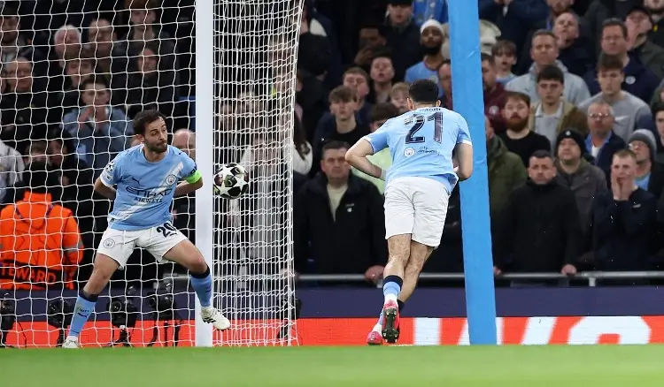¡Y contra el Real Madrid! Bernardo Silva recibe la primera tarjeta roja en toda su historia