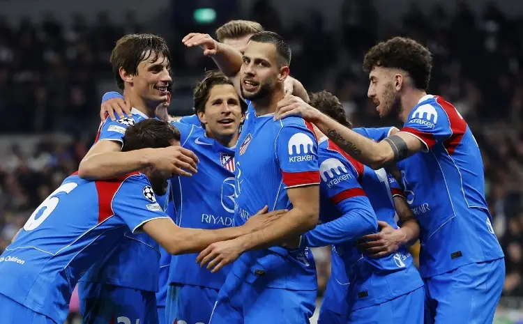 Atlético de Madrid pierde pero elimina al Tottenham en la Champions League