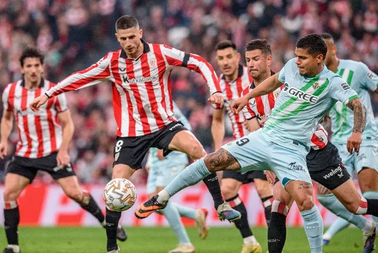Sin Fidalgo, Real Betis cae frente al Athletic y alarga su racha sin ganar