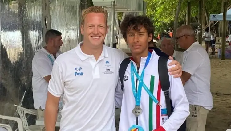 Fue olímpico en París 2024 y ahora competirá en Veracruz durante el Selectivo Nacional de Natación 