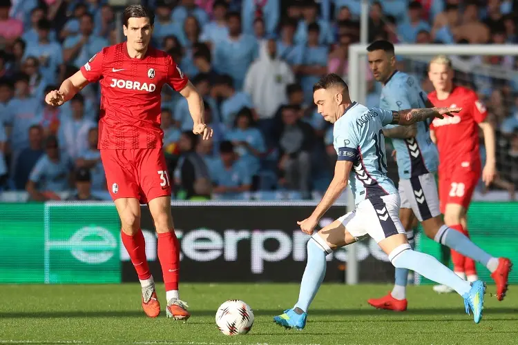 El Friburgo humilla al Celta de Vigo y los elimina de la Europa League