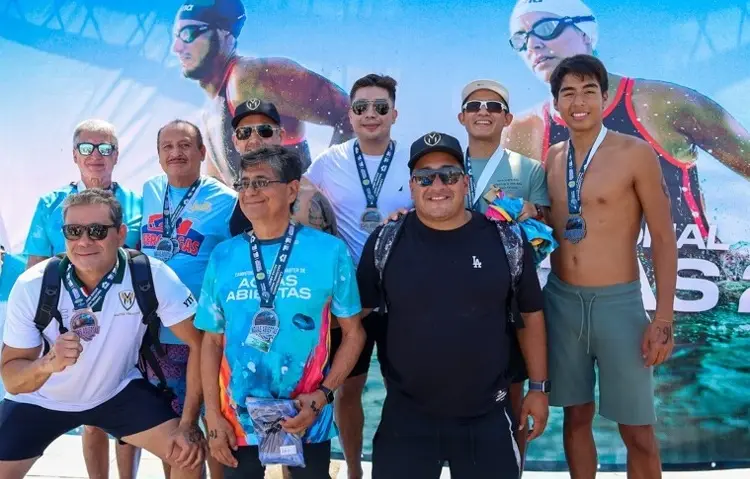 Team Master Veracruz brilla en el Campeonato Nacional Máster de Aguas Abiertas