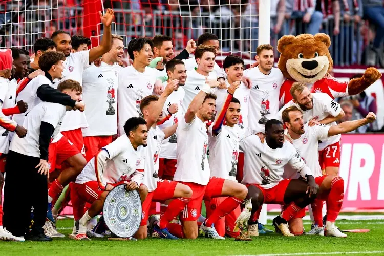 Bayern Múnich es campeón de la Bundesliga 