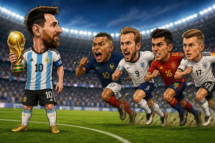 Europa buscará destronar el imperio  Argentina durante el próximo Mundial