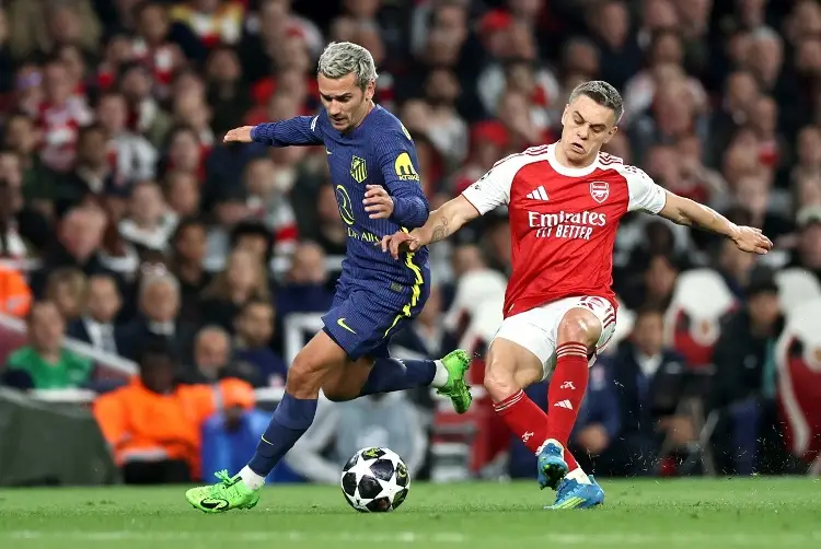 Arsenal se impone al Atlético de Madrid y es finalista de la Champions League