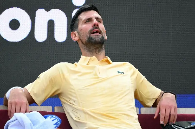 Tenis: Novak Djokovic es eliminado del Masters 1000 de Roma