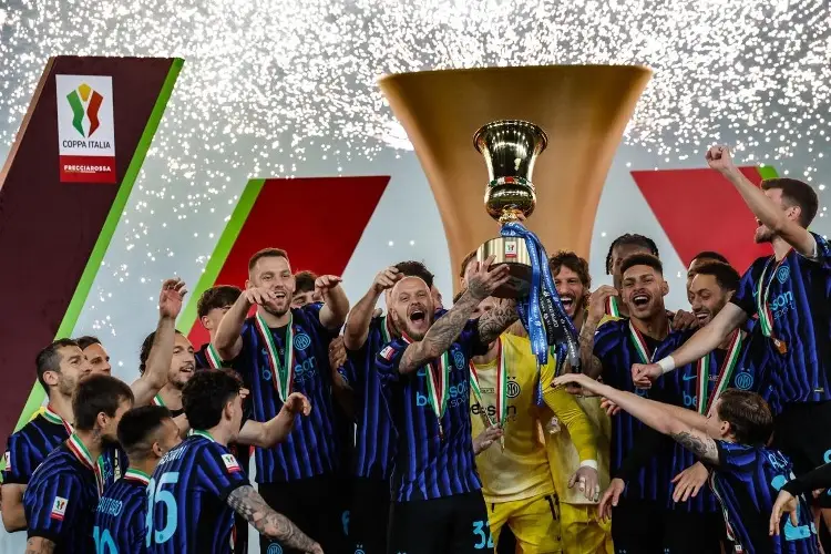 Inter de Milán se proclama campeón de la Copa de Italia