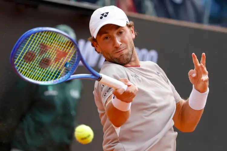 Tenis: Casper Ruud es finalista del Masters 1000 de Roma