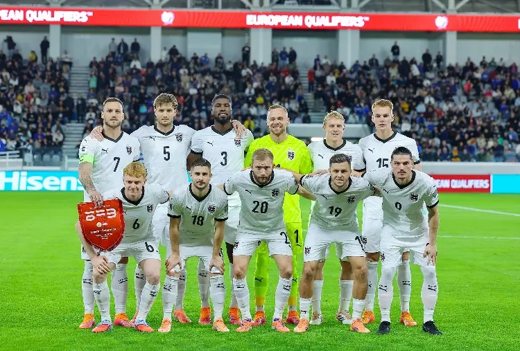 Austria anuncia convocatoria definitiva para el Mundial 2026
