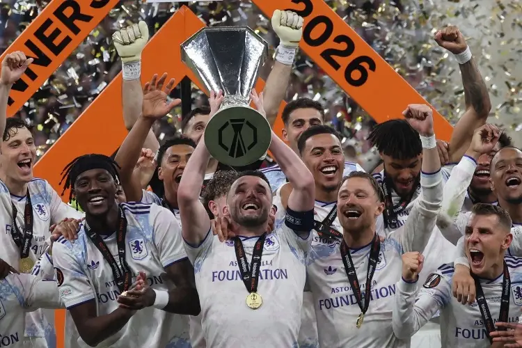 Aston Villa es campeón de la Europa League 