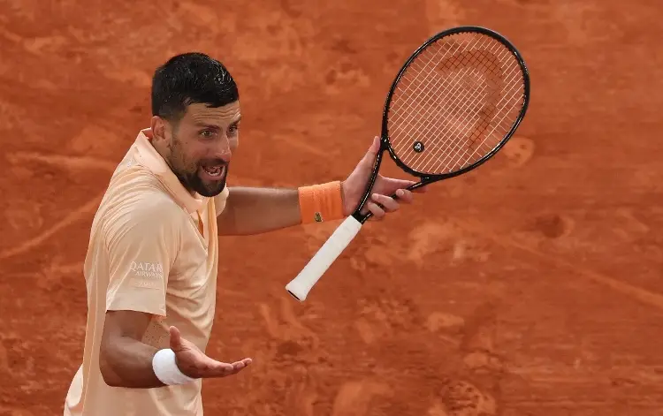 ¡Increíble! Un tenista de 19 años elimina a Novak Djokovic en Roland Garros 