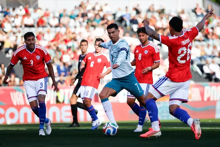 En un tenso partido, Portugal se impone a Chile rumbo al Mundial 2026