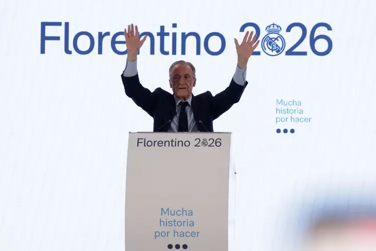 Florentino Pérez es reelegido como presidente del Real Madrid