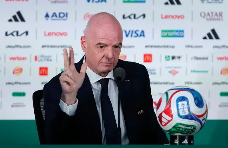 Infantino minimiza los problemas alrededor del Mundial 2026 y asegura que es tiempo de fiesta