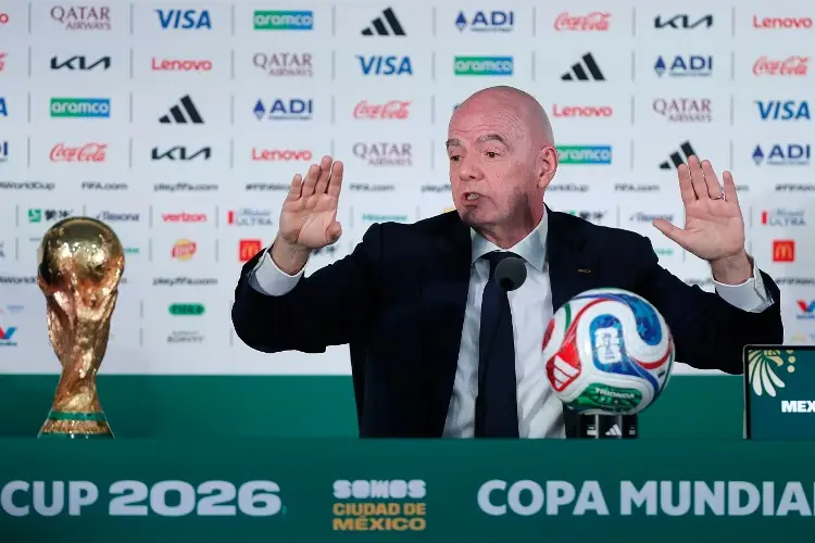 Sheinbaum recibe a Infantino a unas horas de comenzar el Mundial 2026, de esto hablaron