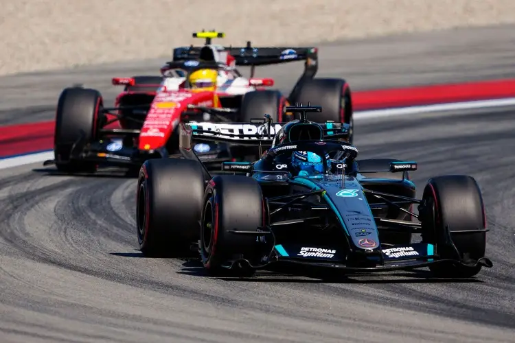 Lo que dijo George Russell tras quedarse con la pole del GP de Barcelona 