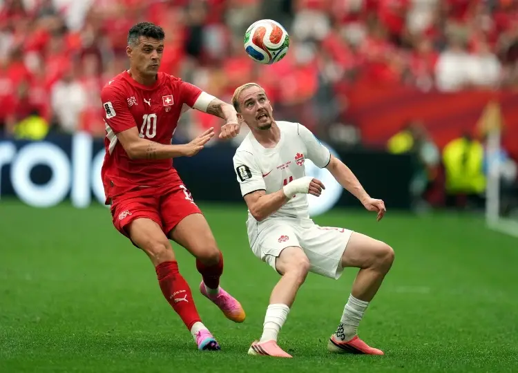 Suiza se impone a Canadá y les arrebata el liderato de grupo