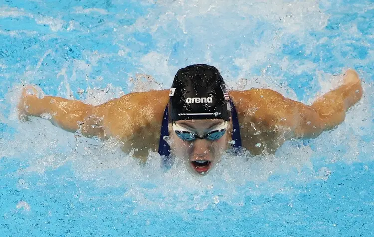 La estadounidense Gretchen Walsh fija un nuevo récord del mundo de los 50 libre
