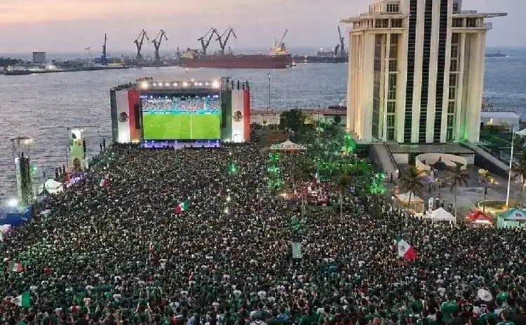 ¿Fan Fest jarocho? Habrá mega pantalla en Veracruz para ver el México vs Inglaterra 