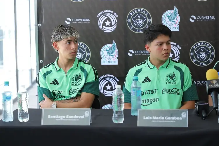 Con los veracruzanos Sandoval y Gamboa, México busca su boleto a los Juegos Olímpicos 2028