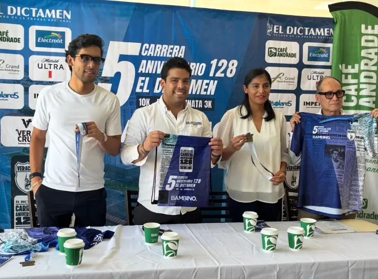 Presentan quinta edición de carrera El Dictamen conmemorativa por 128 aniversario