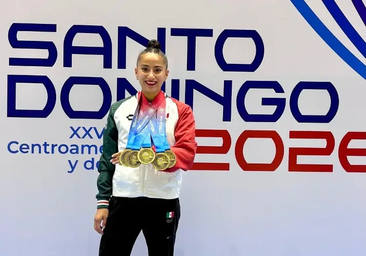 Veracruzana Marina Malpica brilla con 5 medallas de oro en Centroamericanos 2026